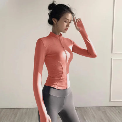 Women's Zip Up Fitness Jacket