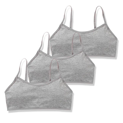 Student Bra Soft Children Sport Vest Girls Teenager