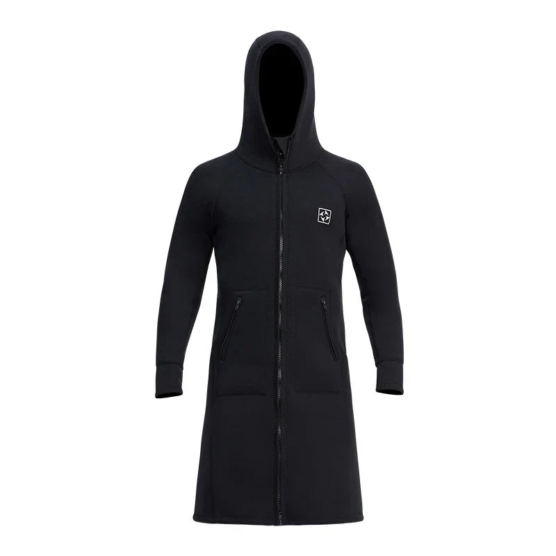Waterproof Hooded Neoprene Dive Coat