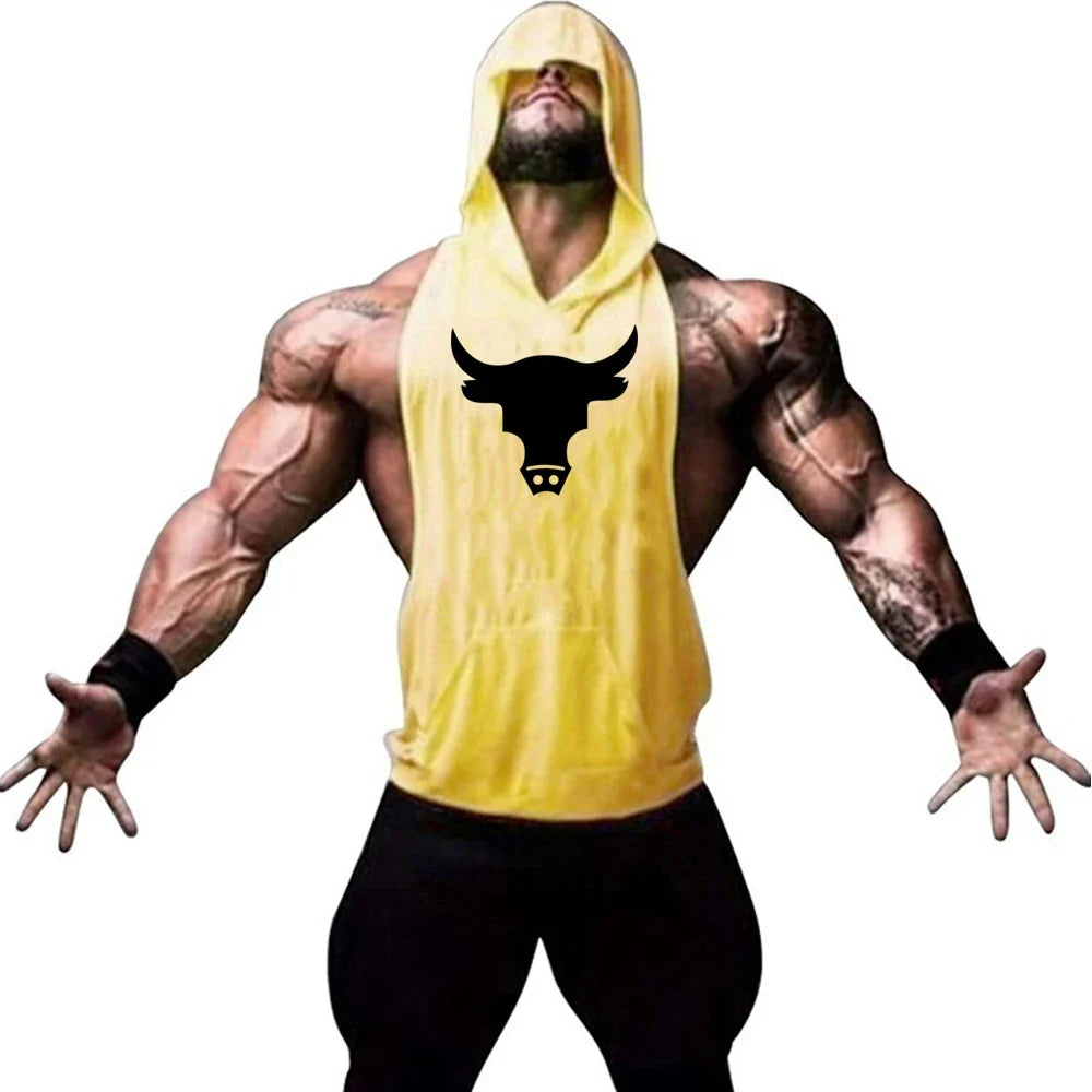 Bodybuilding Hooded Tank Perfect for Summer Workouts