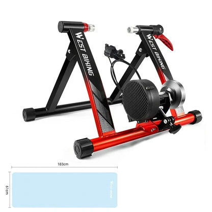 Realistic Indoor Cycling Experience Bike Trainer with Rollers