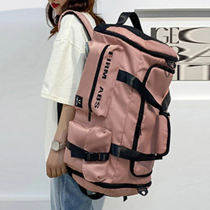 Women's Large Capacity Travel Bag Waterproof Nylon