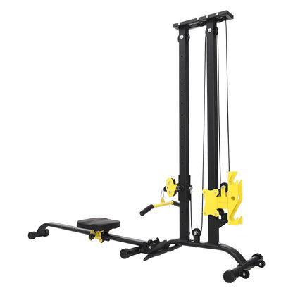 Multifunctional Home Gym with Adjustable Backrest