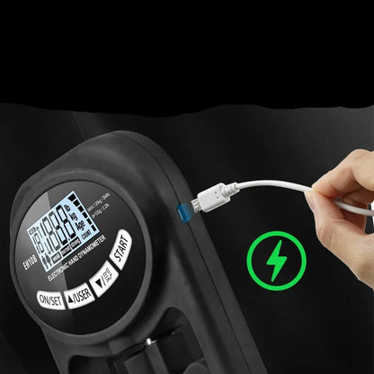 Precision Hand Grip Tester  265lbs 120kg  USB  LCD