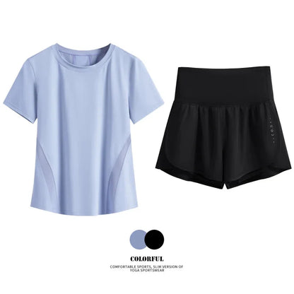 Women’s 2-Piece Breathable Summer Sports Set