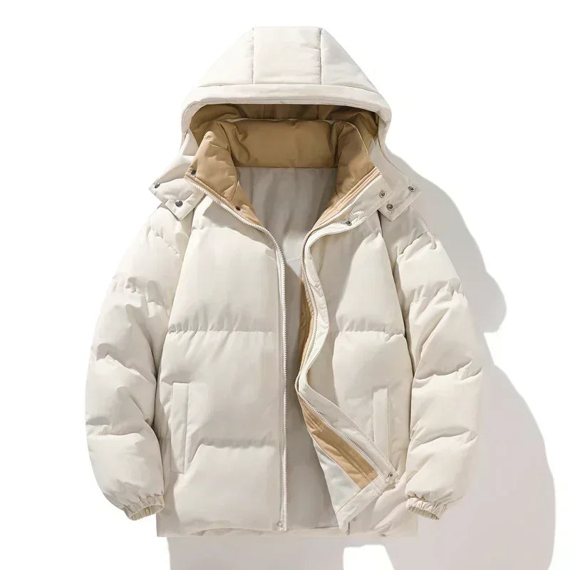 Versatile Winter Wear  Detachable Hood Jacket