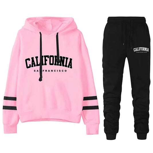 Women's Autumn Hoodie Set