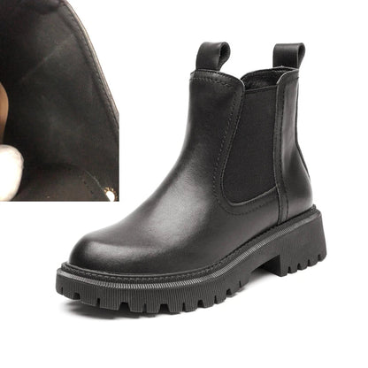 Crafted for Comfort: Genuine Leather Chelsea Boots