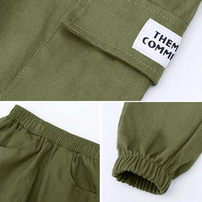 Trendy Cargo Trousers for Young Boys Sizes 4-12