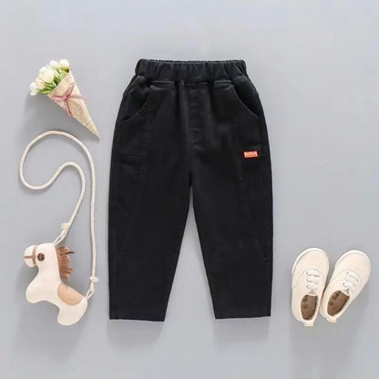 Kids Cotton Casual Pants & Capris Spring Baby Clothes