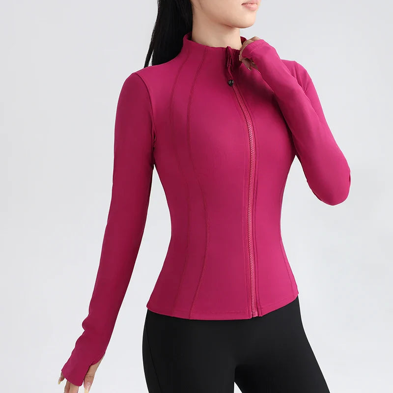 Women's Full Zip Yoga Jacket