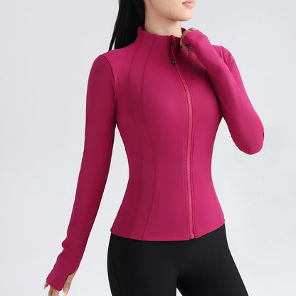 Women's Full Zip Yoga Jacket