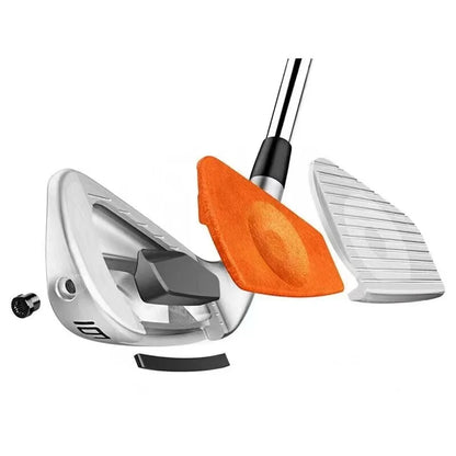 7-Piece Golf Iron Set: Silver  4-9P  R/S Flex