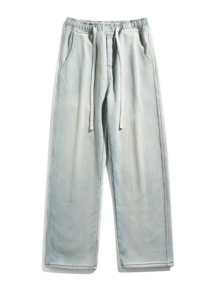 Cozy and Cool  Fleece Lined Denim Pants