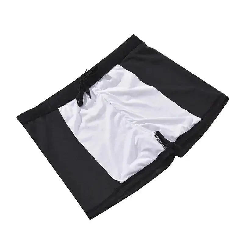 Adult Men's Large Size Quick Dry Bionic Fabric Trunks
