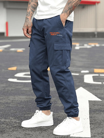 Casual Lightweight Cargo Pants Multi-Pocket Outdoor Fit