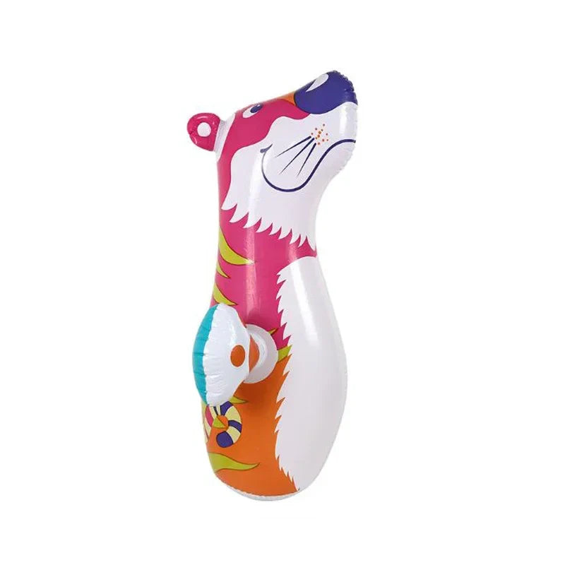 Inflatable Dinosaur & Penguin Tumbler Toys  Fun for Kids and Adults