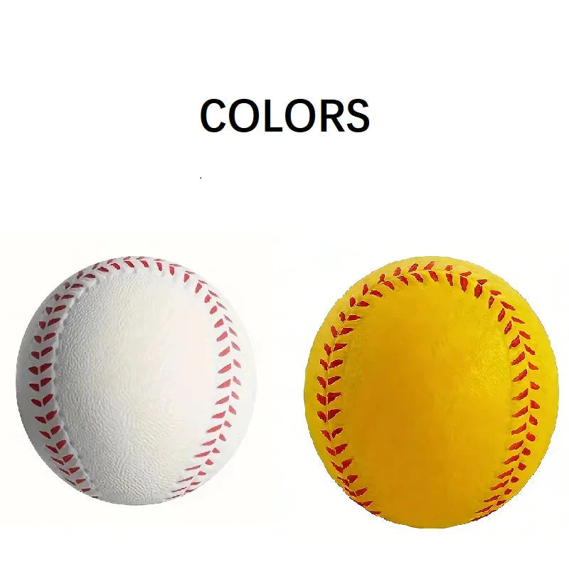 Safe Elastic PU Foam Baseballs Indoor & Outdoor Training