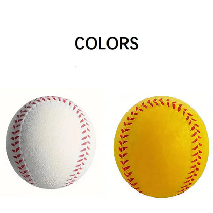 Safe Elastic PU Foam Baseballs Indoor & Outdoor Training