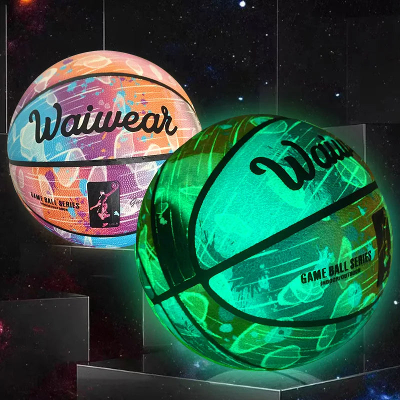 Luminous Children’s Basketball Reflective Leather Gift