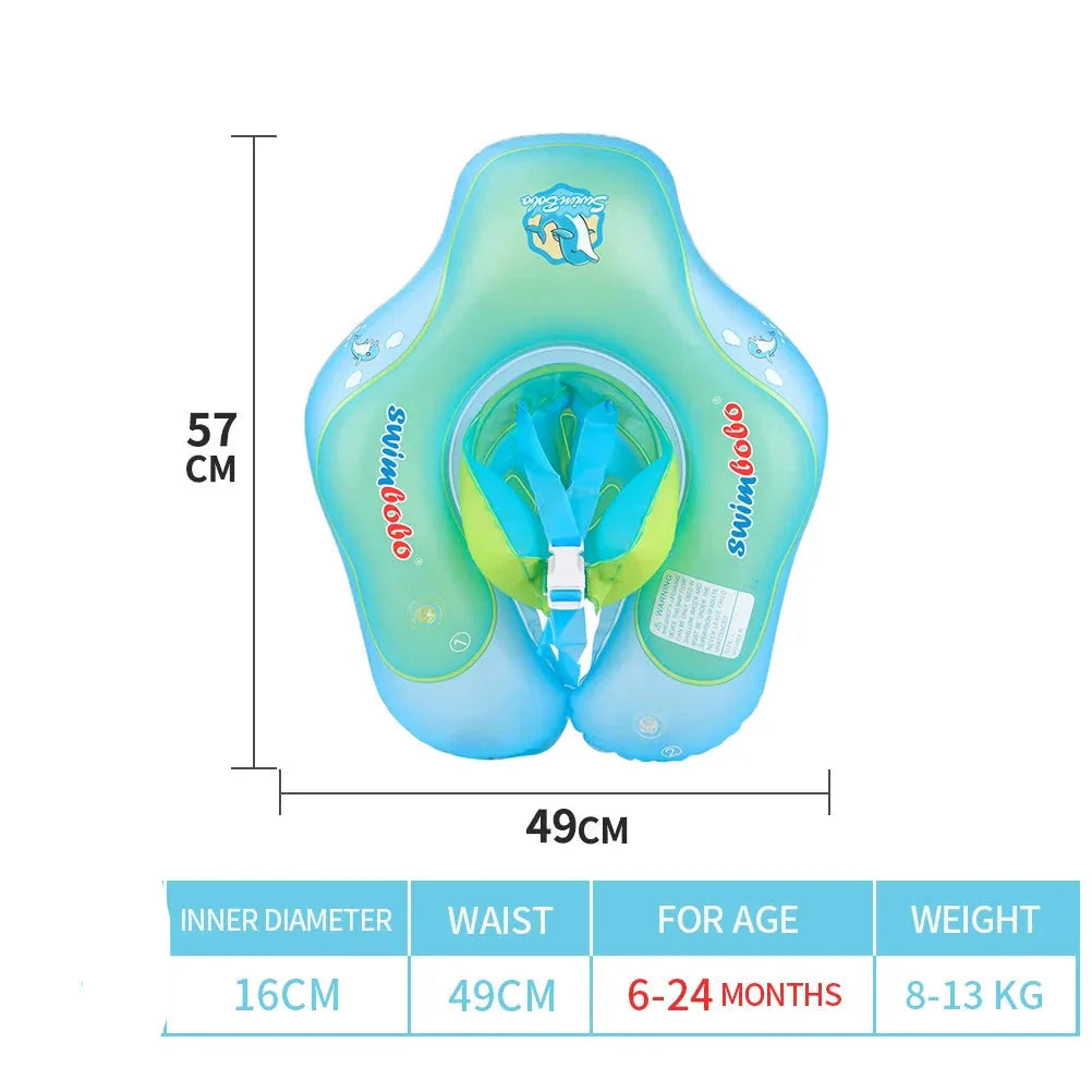 Double-Ring Infant Floaties Perfect for Pool Parties and Beach Days