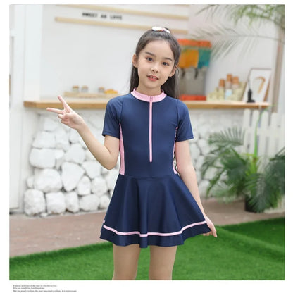 Girls' One Piece Swimsuits  Sizes Medium and Large