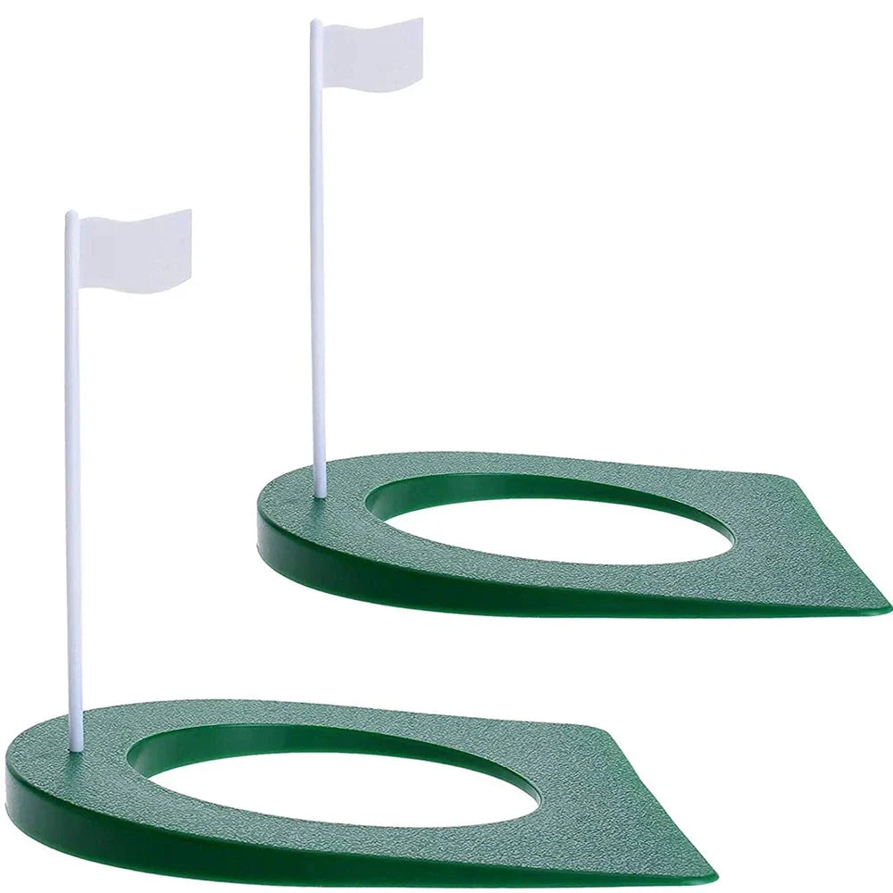 All-Direction Indoor Golf Putting Green with Flag