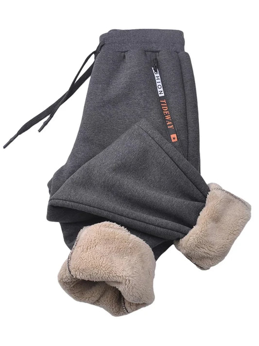 Cozy Up in Style Winter Fleece Joggers