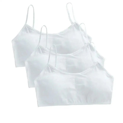 Girls Breathable Cotton Bras