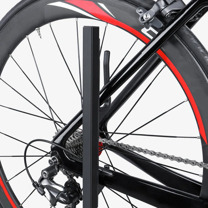 Adjustable Folding Bike Repair Rack for Home Mechanics