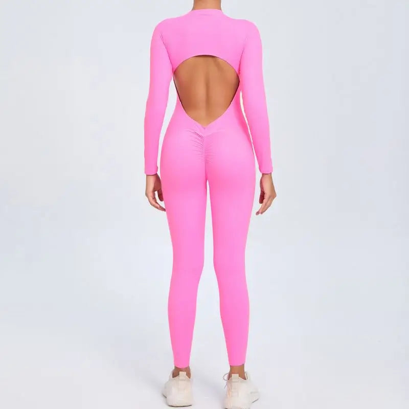 Long Sleeve Bodycon Fitness Outfit