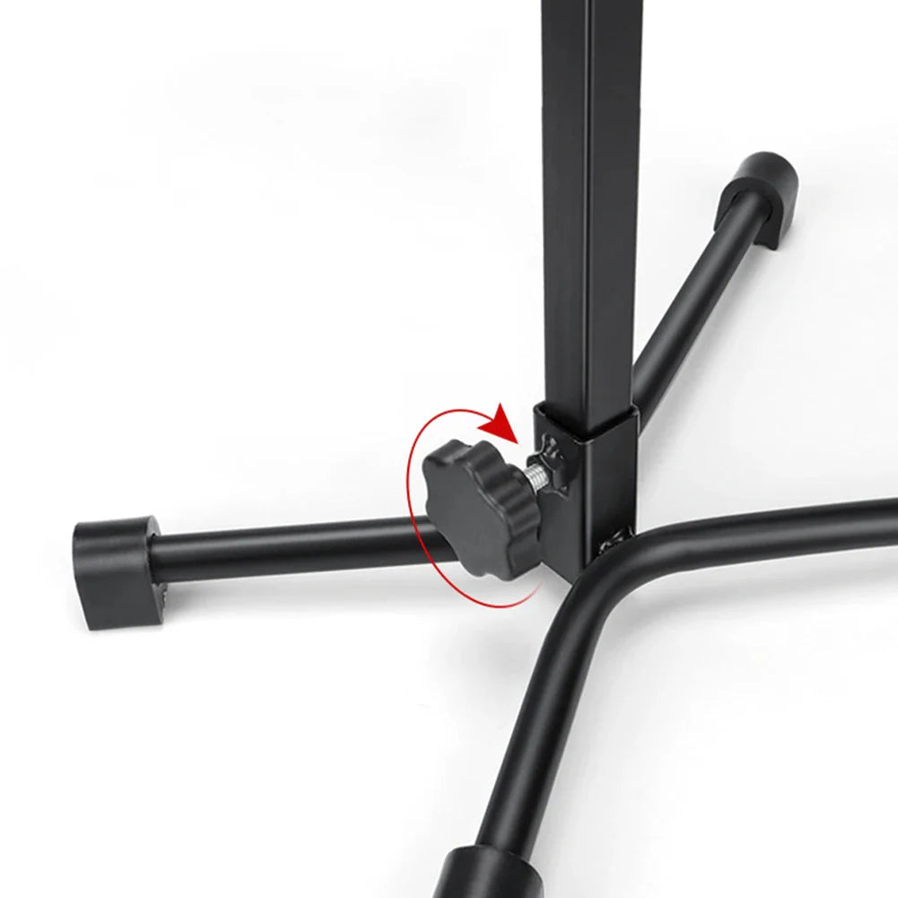 Adjustable Folding Bike Repair Rack for Home Mechanics