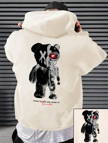 Unique Style  Creative Bear Hoodie
