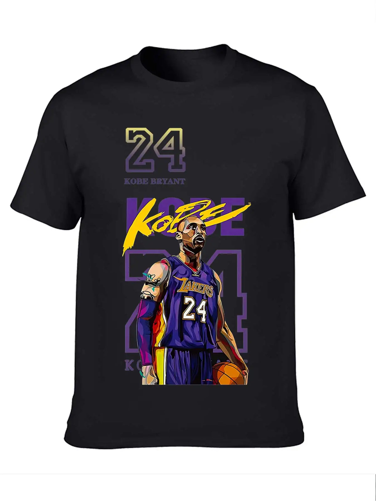 Kobe Bean Bryant Oversized Heavyweight Vintage Crewneck T-Shirt