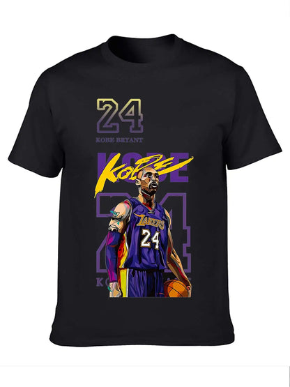 Kobe Bean Bryant Oversized Heavyweight Vintage Crewneck T-Shirt