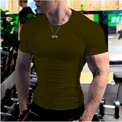 Men’s Compression Gym Quick-Dry Fitness Tee