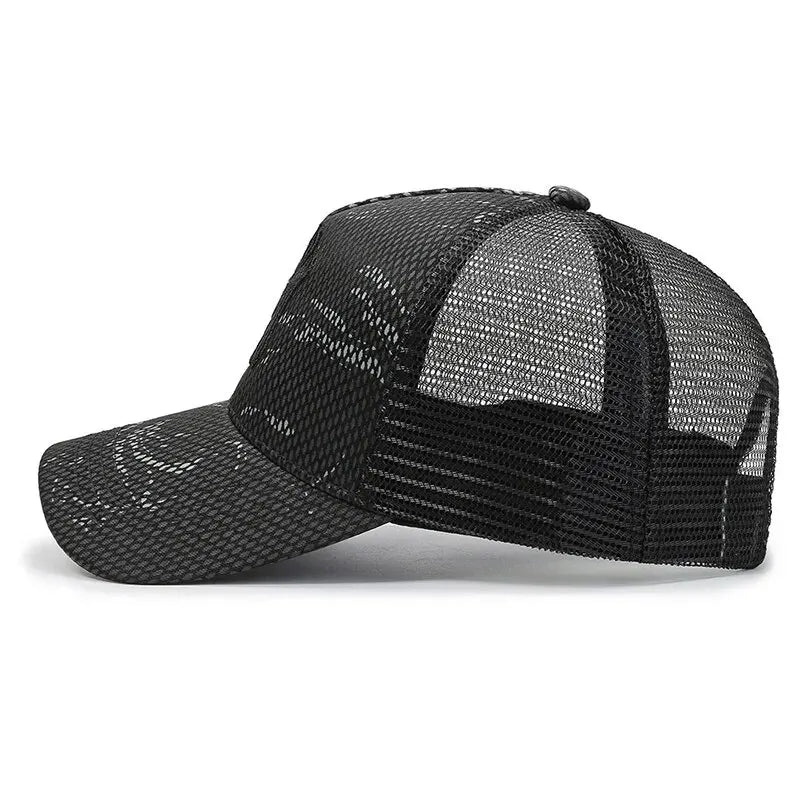 Adjustable Baseball Cap with Casual Summer Snapback