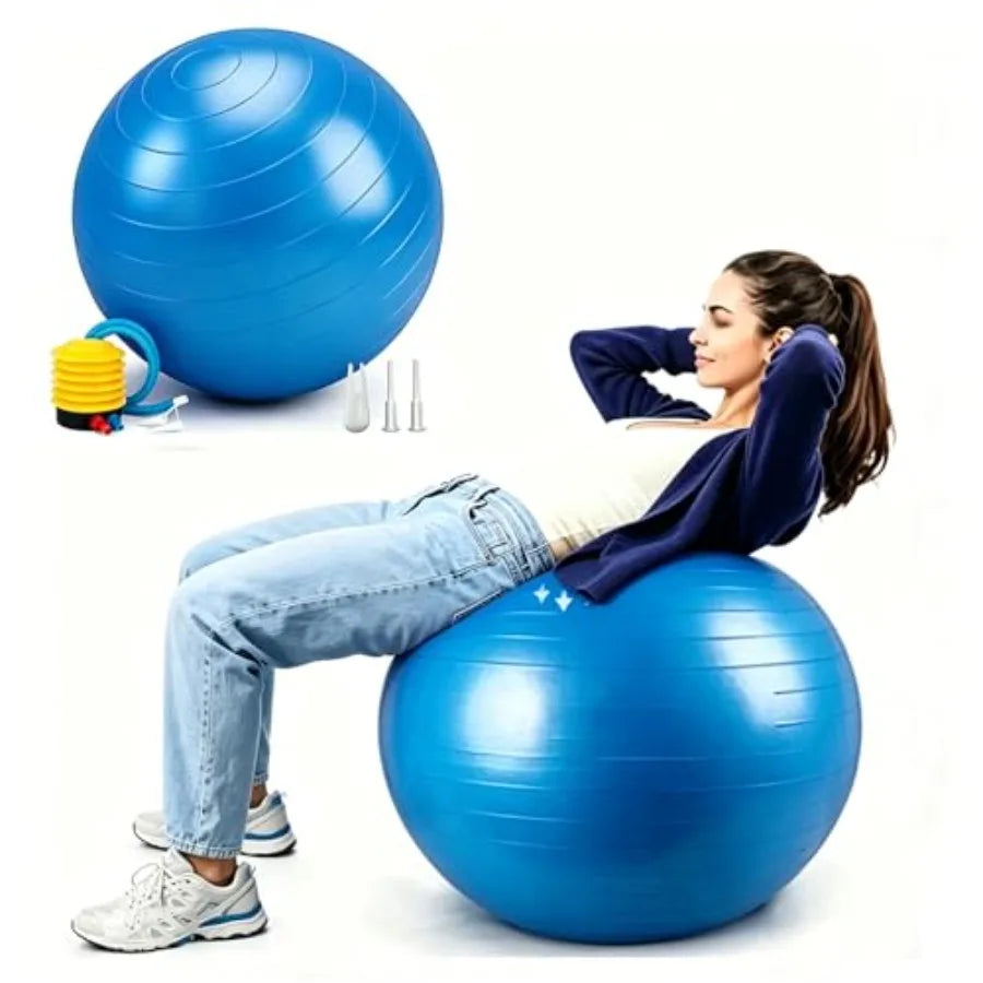 Explosion-Proof Yoga Ball with Pump