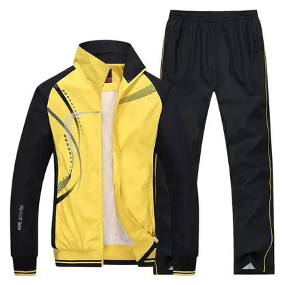 Perfect for Spring Autumn Men's 2 Piece Set