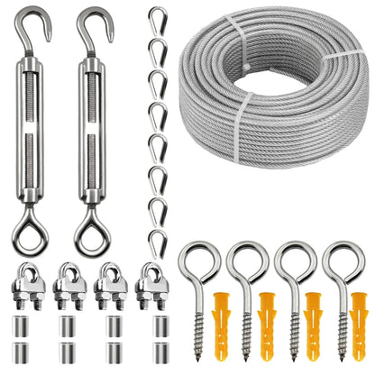 Stainless Steel Wire Rope Kit Guardrail & Camping Line