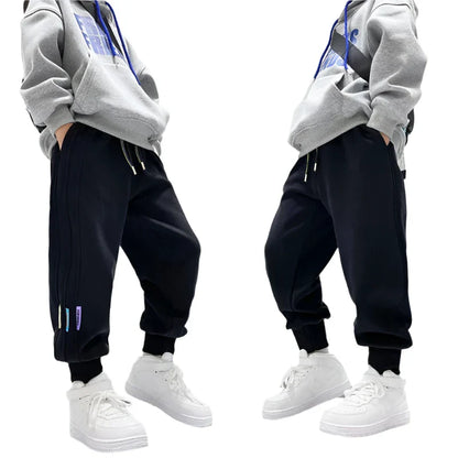Boys' Comfortable Striped Pants