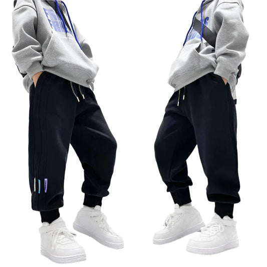 Boys' Comfortable Striped Pants