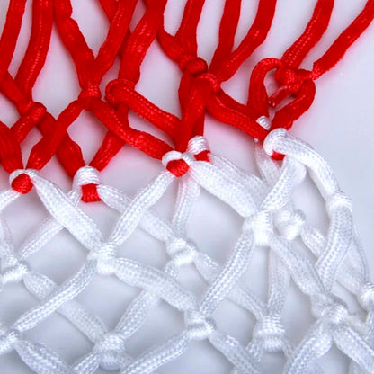Standard Size Red White & Blue Basketball Net 6mm Nylon