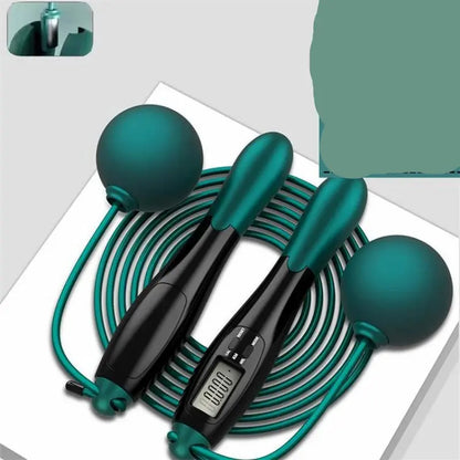 Smart Weighted Jump Rope with Removable Ball