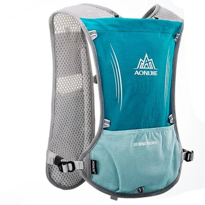 Running & Hiking Hydration Vest 5L Capacity 2L Bladder Included