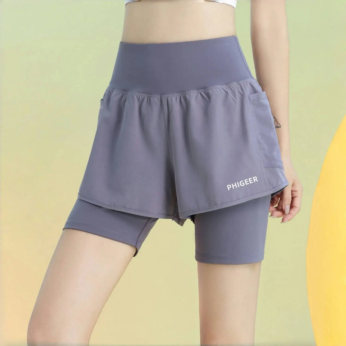 Women's Lightweight Yoga & Workout Short with Pockets