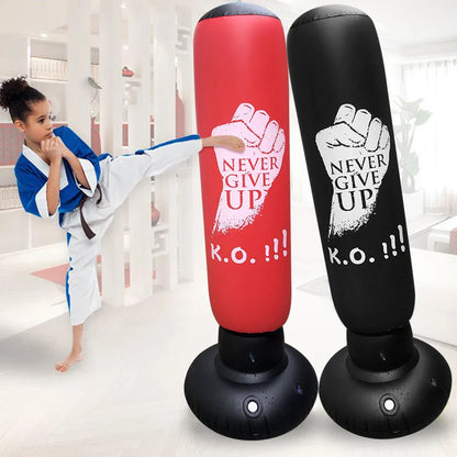 Inflatable Punching Bag for Kids' Fitness Training