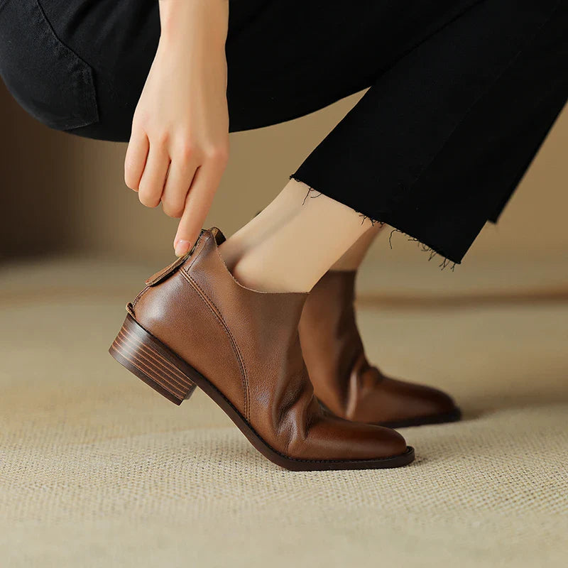 Effortless Chic: Women's Slip-On Ankle Boots