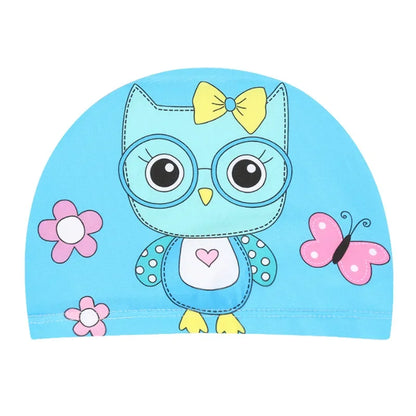 Cartoon Animal Swim Caps for Kids
