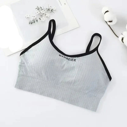 Cotton Sports Bra with Comfort and Support